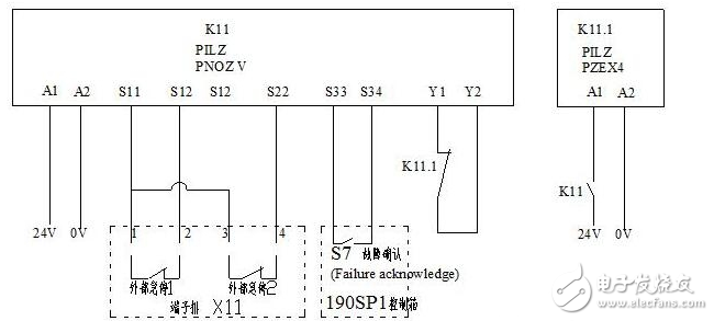 安全繼電器工作原理、接線圖、使用方法